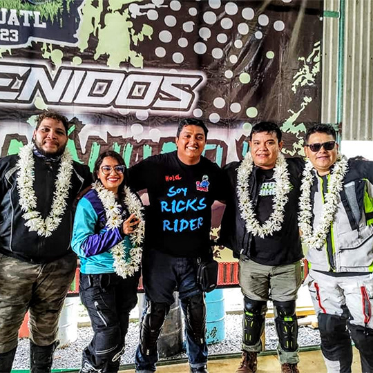 Invitada especial y piloto en Rally Zongolica