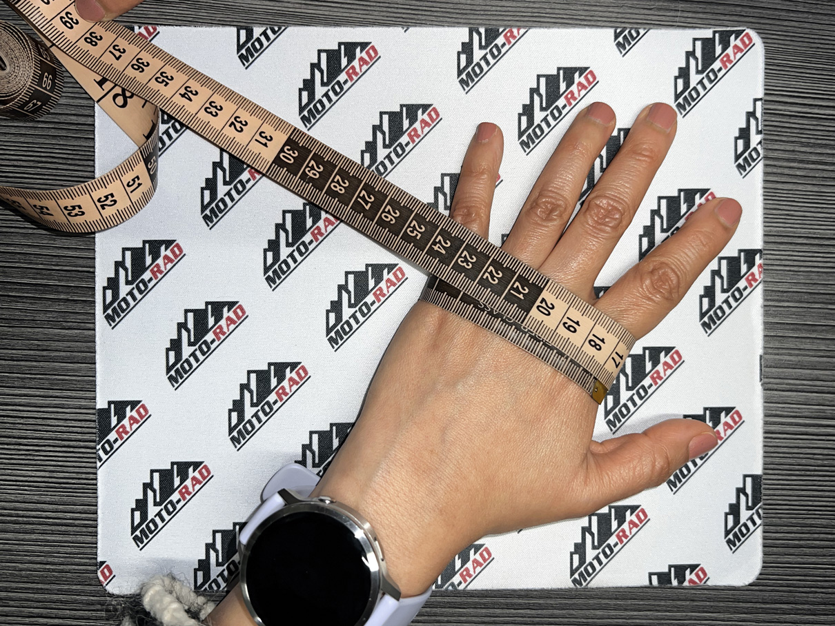 Cómo medir talla de guantes