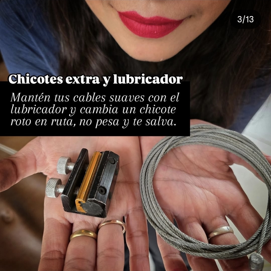 Lubricador y chicote